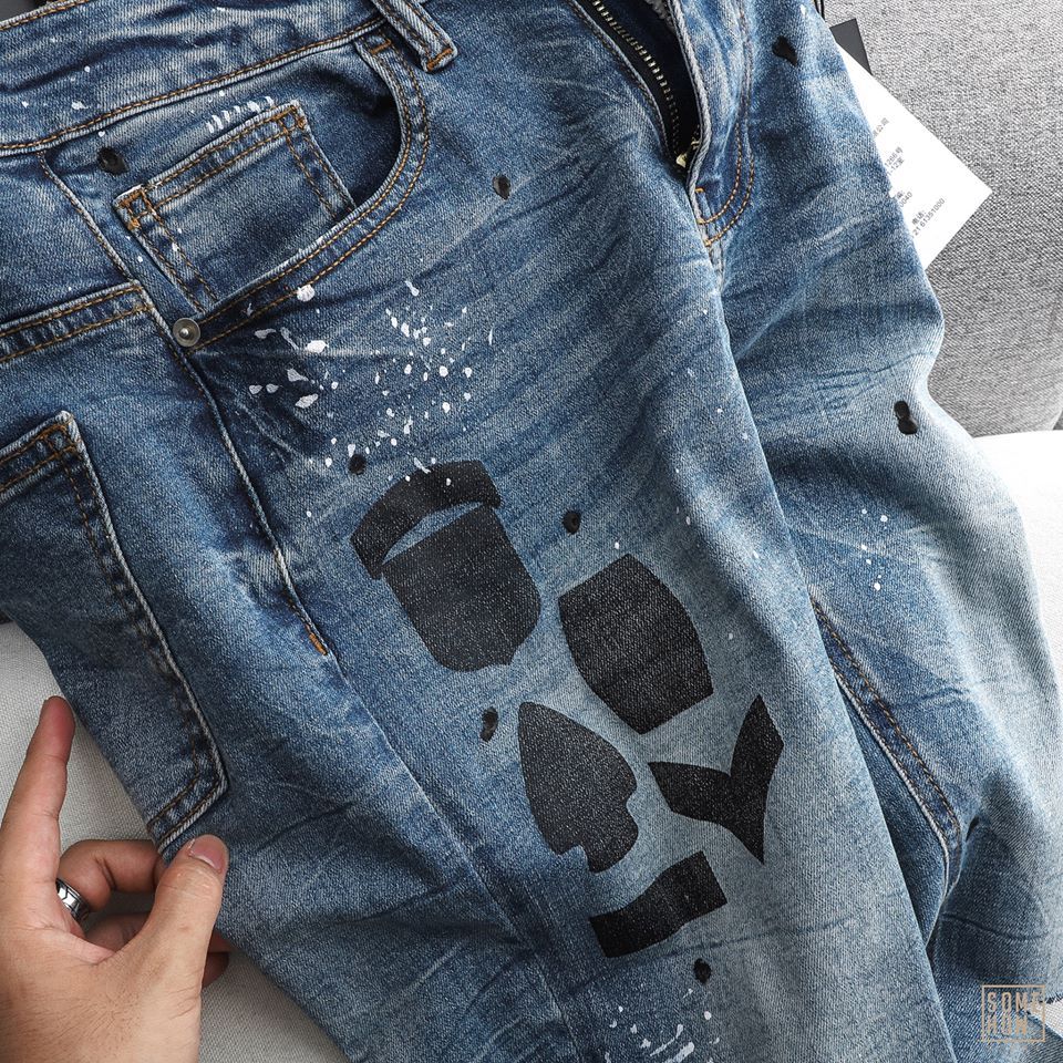 Jeans D.sel Paint Splash