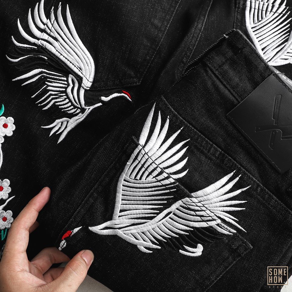 Jeans D.P Crane Embr.