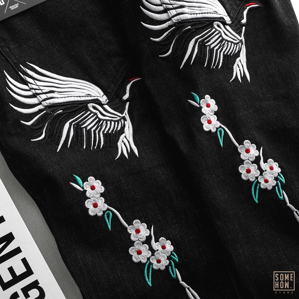 Jeans D.P Crane Embr.