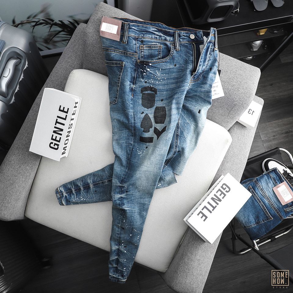 Jeans D.sel Paint Splash