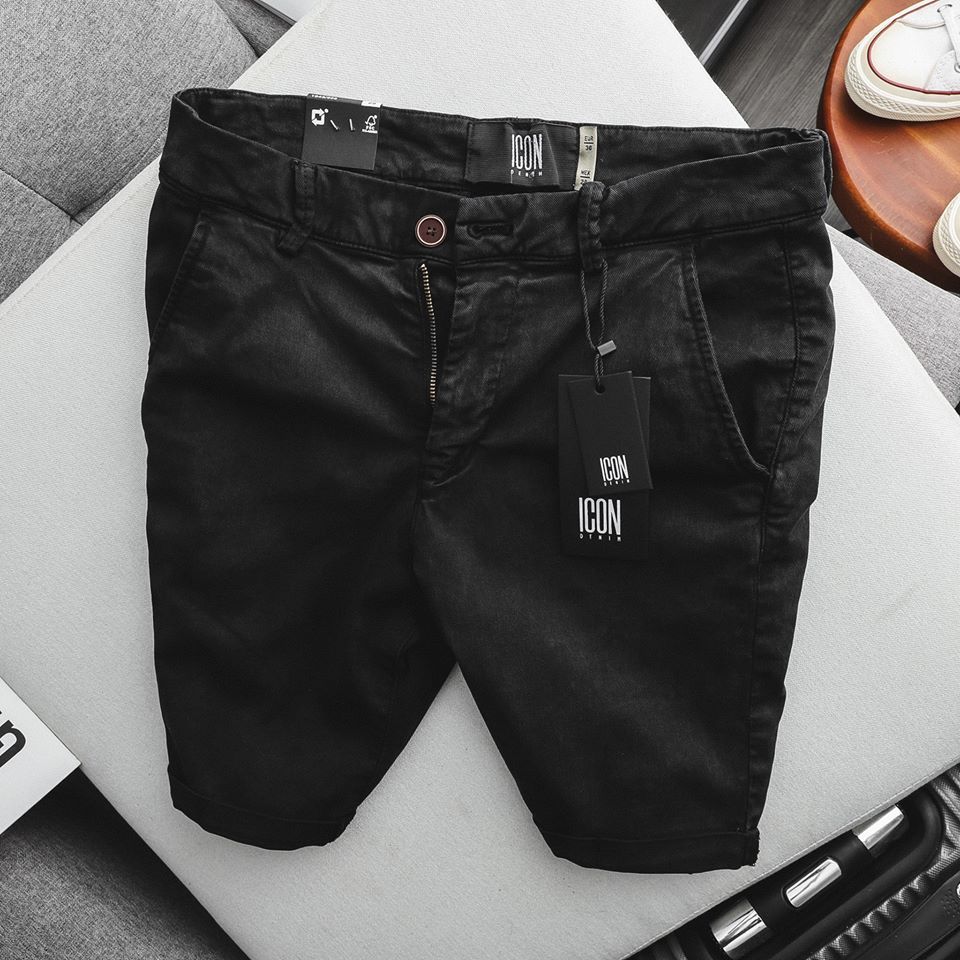 Short Icon Kaki Xắn Gấu