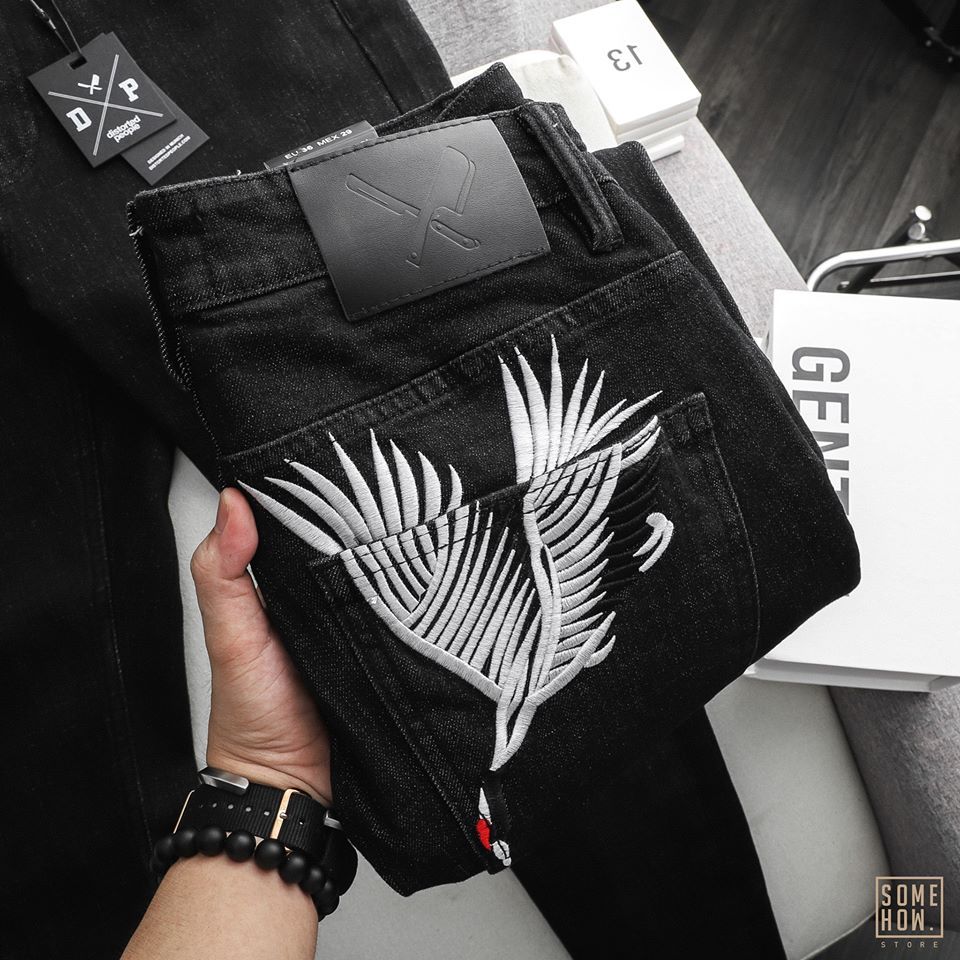 Jeans D.P Crane Embr.
