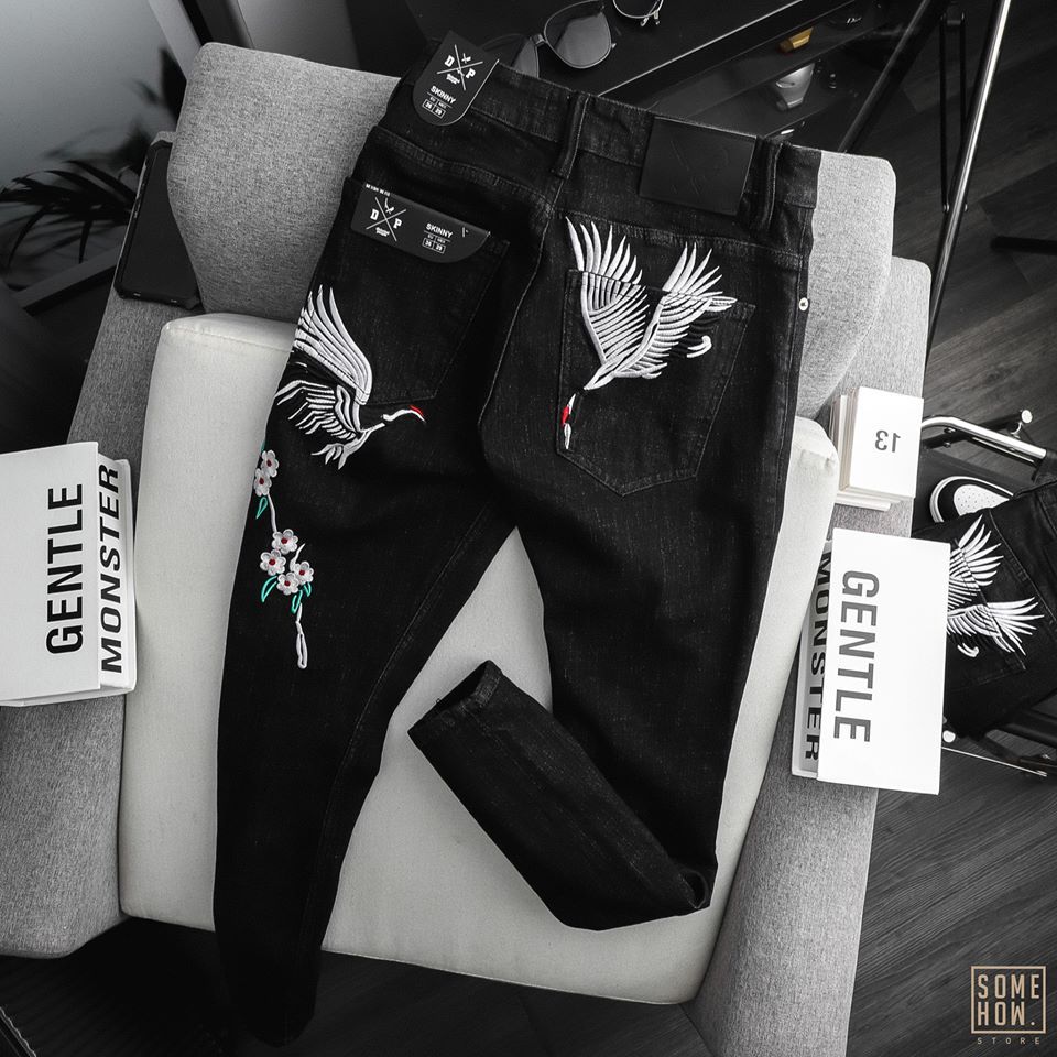 Jeans D.P Crane Embr.