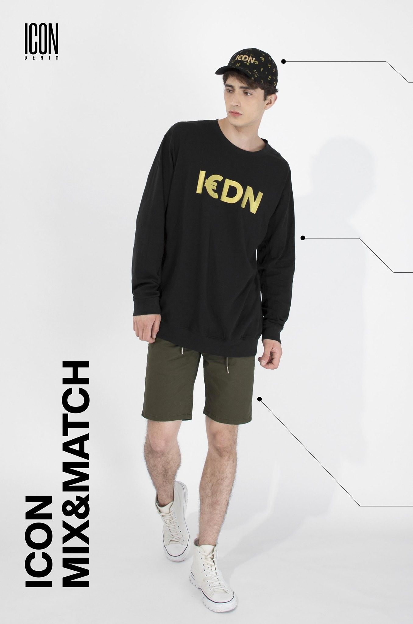Áo Thun Single Compact ICDN Gold Metallic