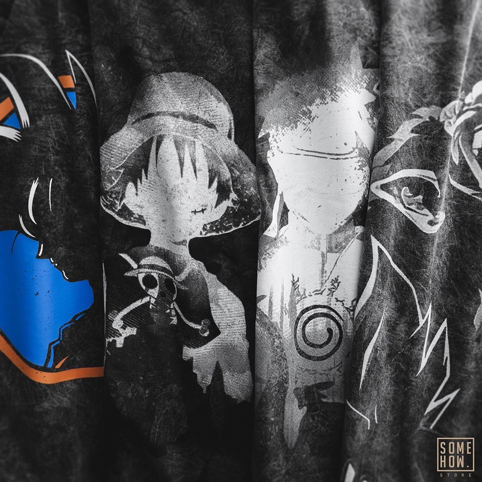 Áo Thun Inf Anime Wash C4