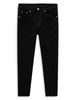 Quần Jean Skinny Lettering Black