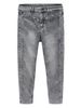 Quần Jean Cropped Wash Grey