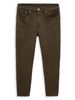 Quần Jean Skinny Lettering Brown