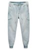 Jogger Denim Angle Side Zipper