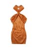 Đầm Ngắn Body Dress-Bow Neckline