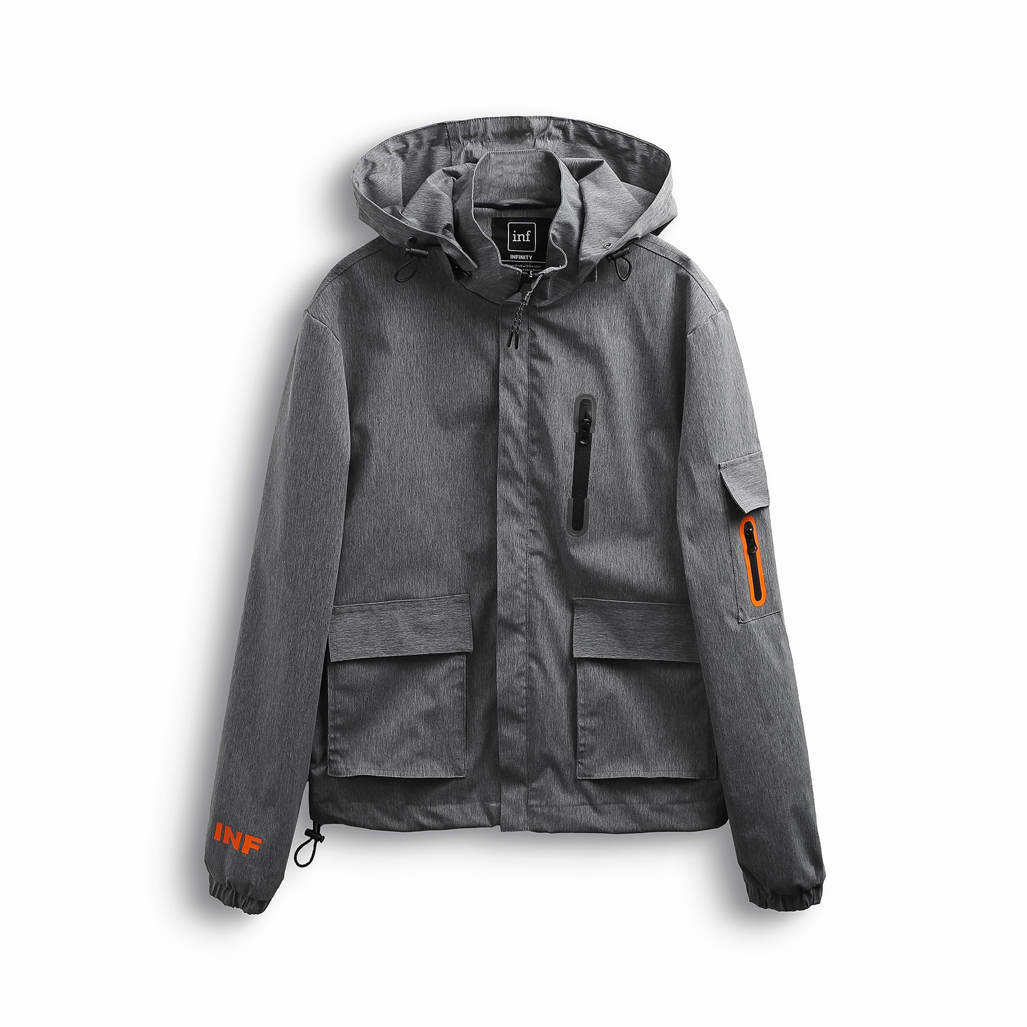 Áo Khoác Gió INF Phối Zip