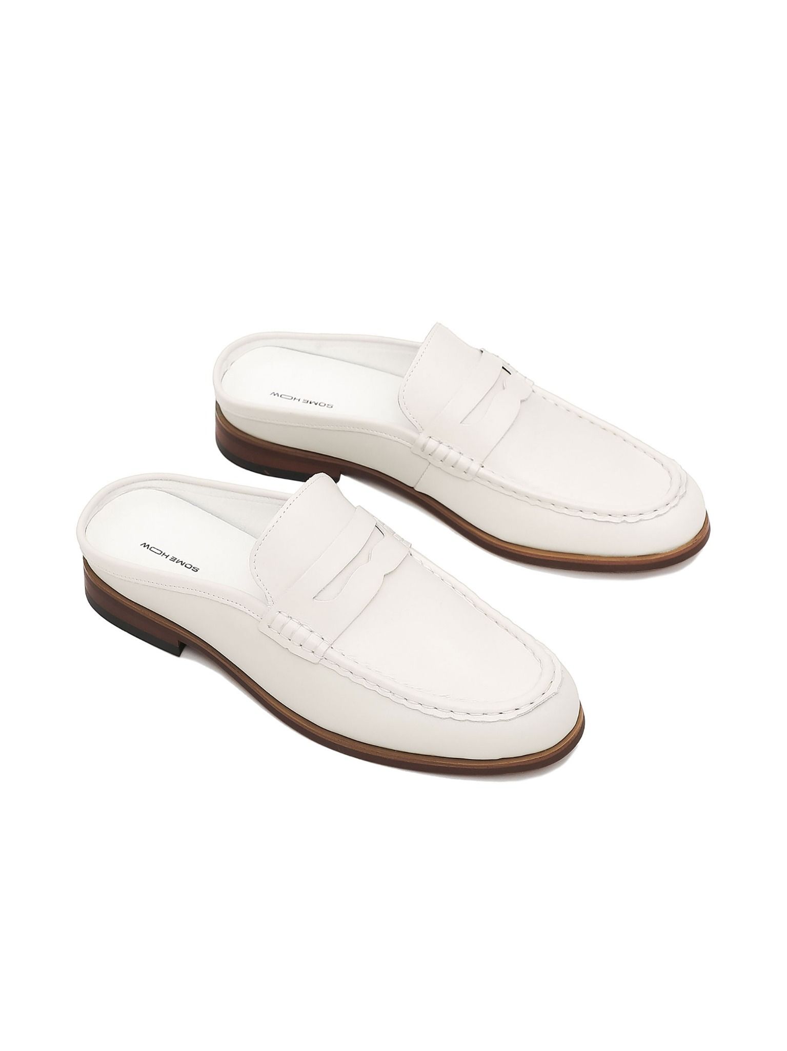 Giày Loafer Classic Frontape Creamy