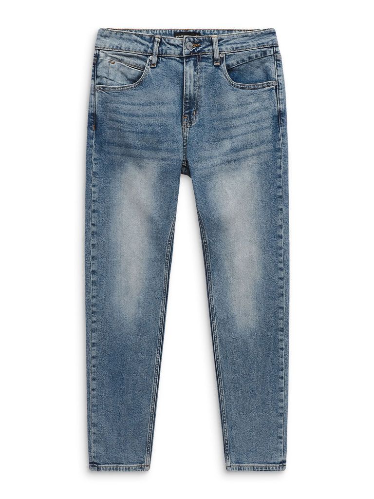 Quần Jean Slim Grain A Coinpocket Blue