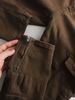 Quần Jean Skinny Cargo Regular Brown