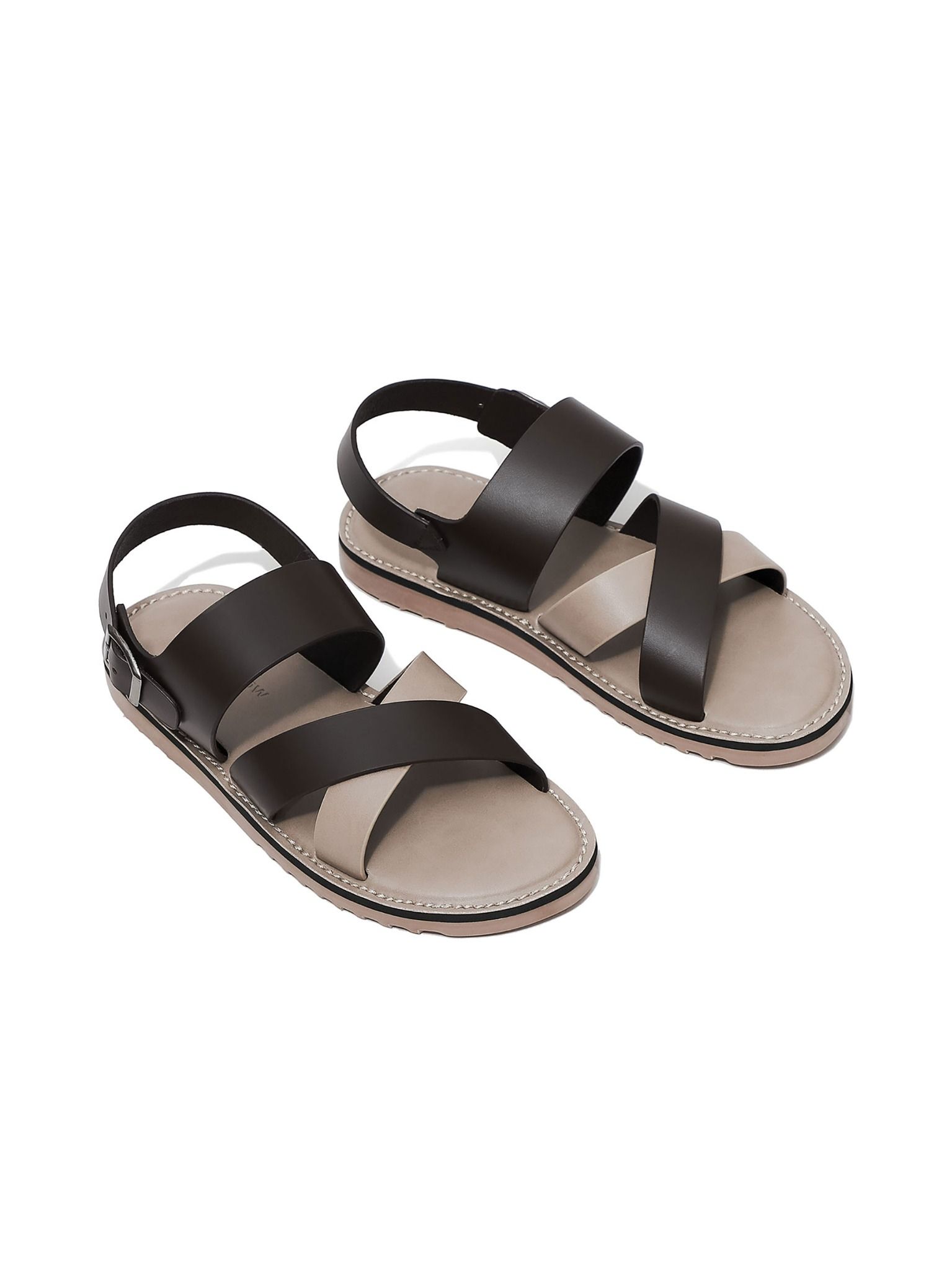 Dép Sandal Neutral Beige Brown