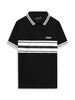 Áo Polo White Midlane Black