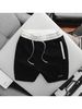 Set Polo Black White Short