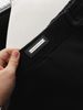 Set Premium Black T-shirt Pant Options 360GSM