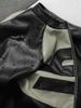 Áo Khoác Boxy Vani Black Leather