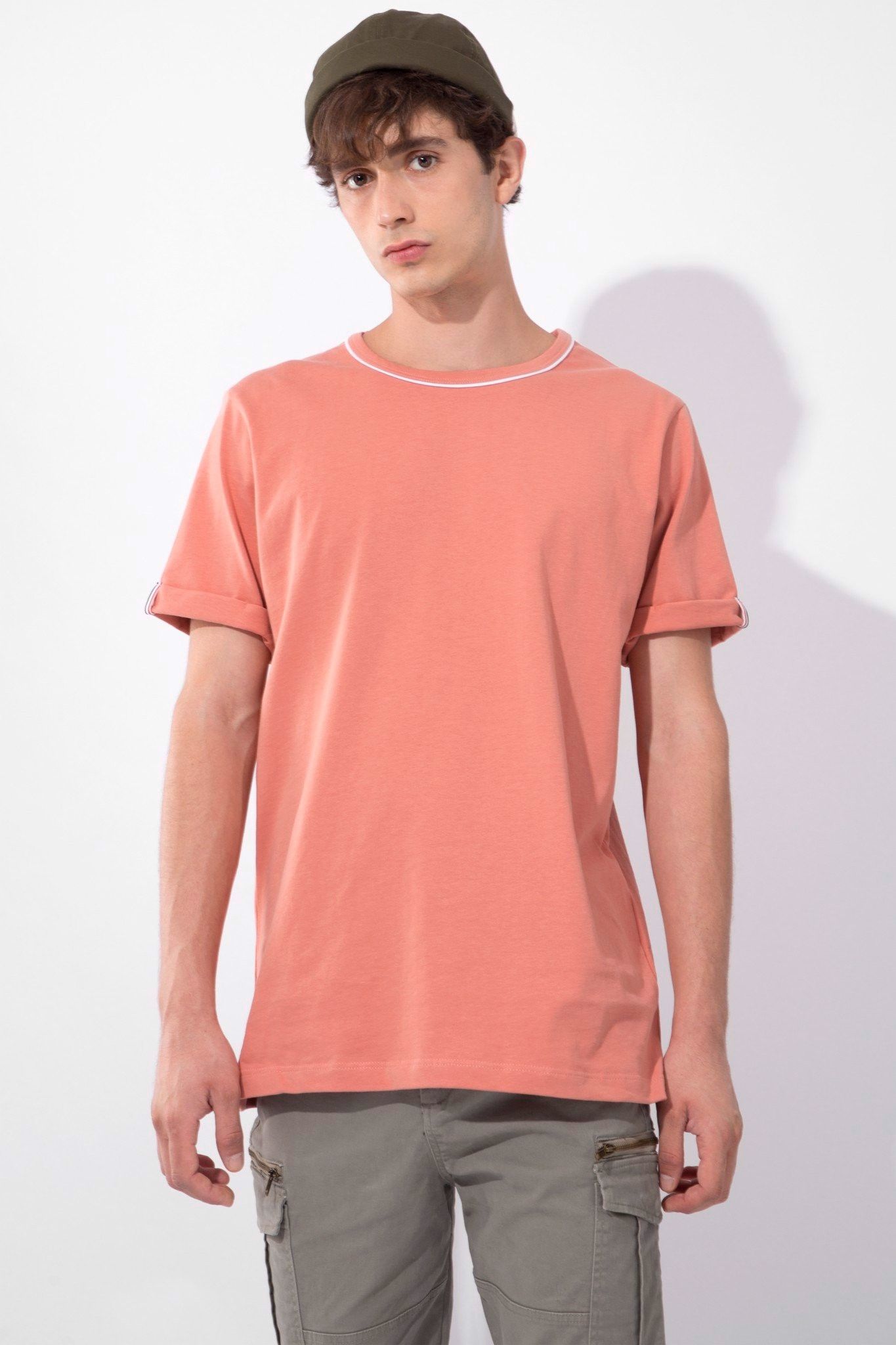 Áo Thun Single Compact Roll-Up Sleeves