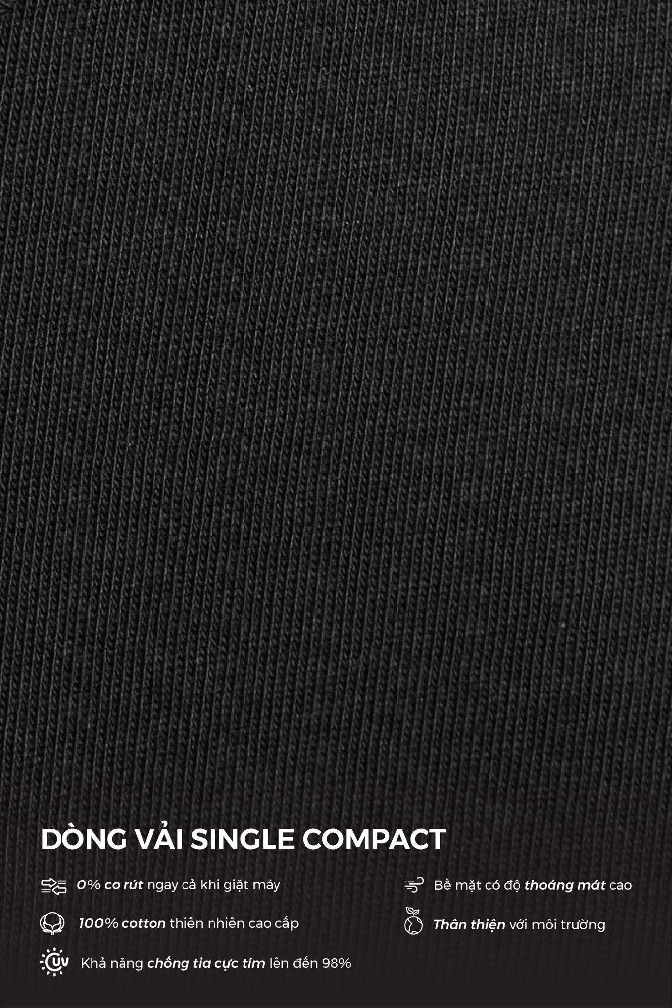 Áo Thun Single Compact ICDN Gold Metallic