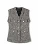 Áo Khoác Pocket Tweed Vest