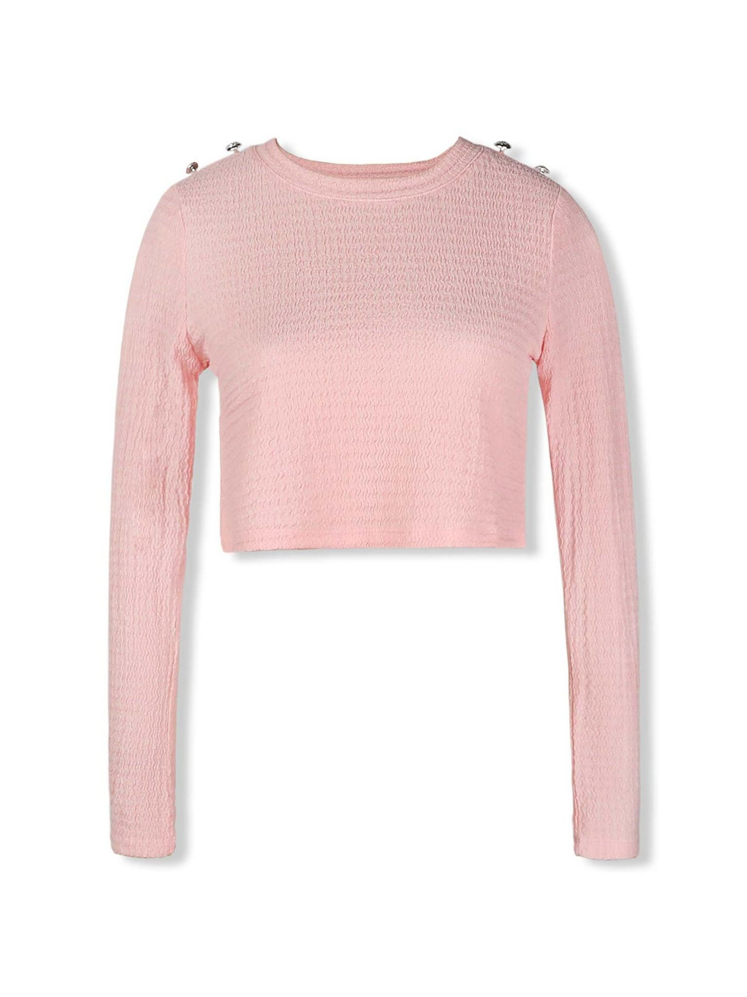 Áo Croptop Basic Long Sleeves