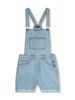 Quần Short Yếm Overall Denim