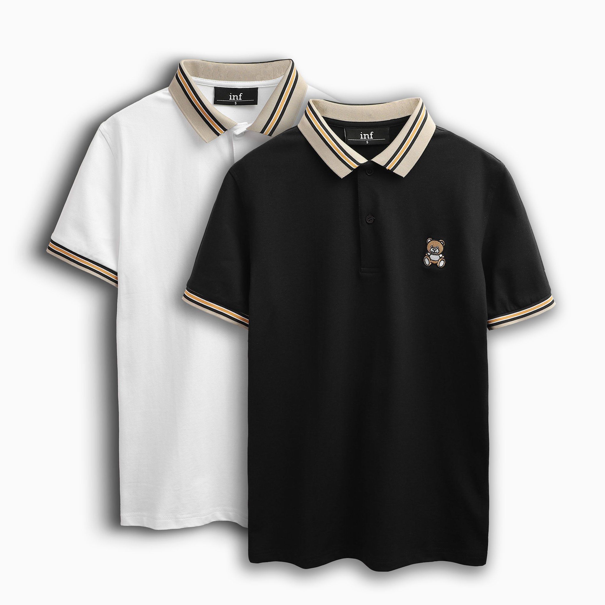 Áo Polo Inf Thêu Gấu ĐX