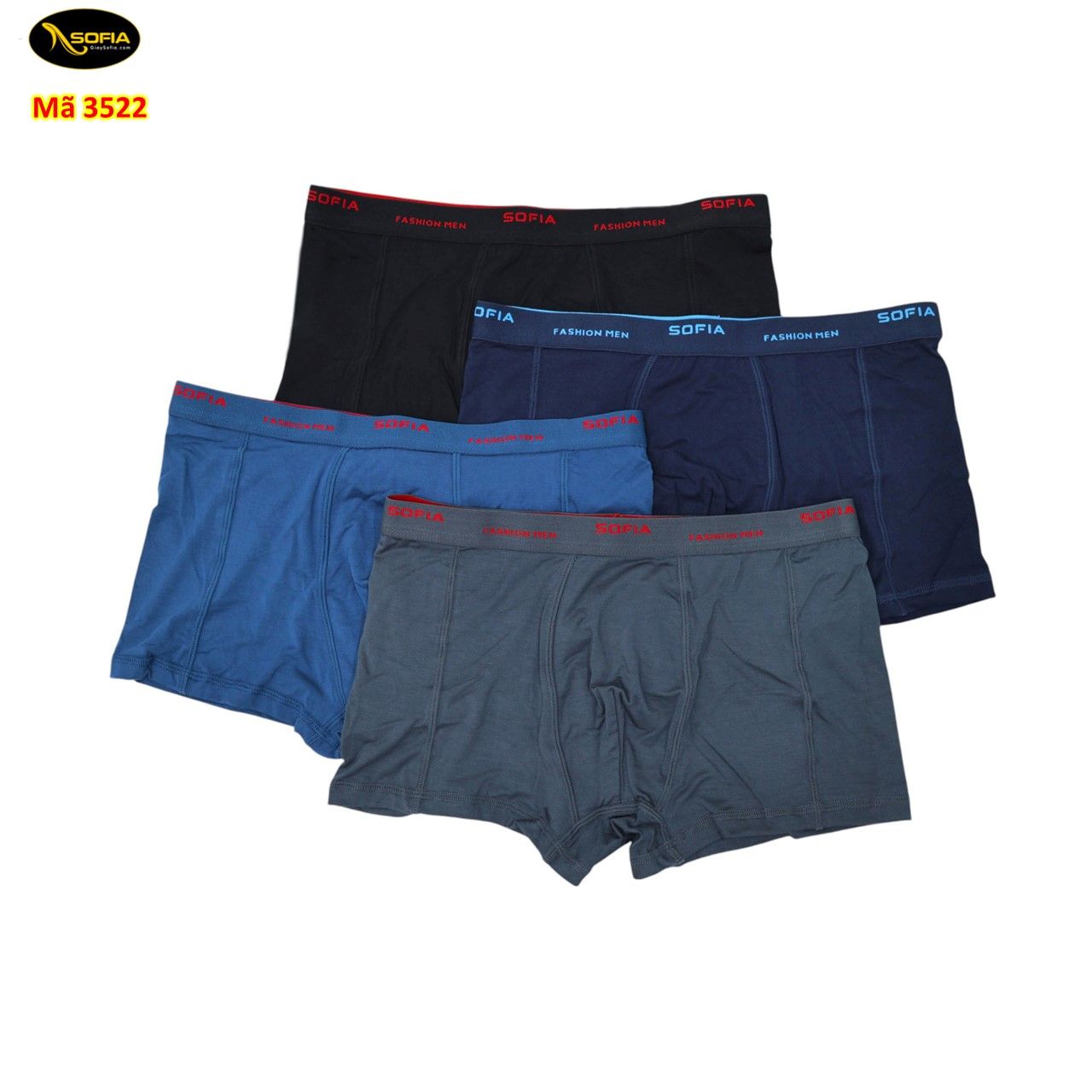 Quần Sịp Boxer Nam SOFIA 3522