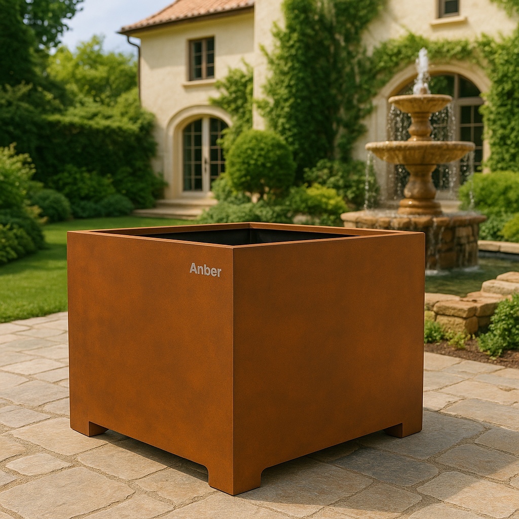 chậu composite lớn vuông