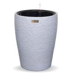 Chậu composite Anber HERA  (Màu đá Basalt) + Tự tưới AWS