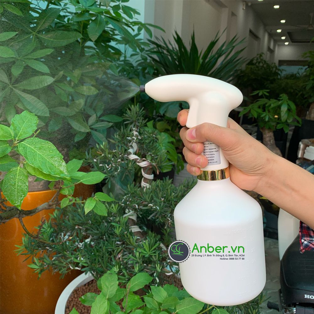 Bình tưới cây cảm ứng Anber Touch | 2 chế độ - Chạm là phun