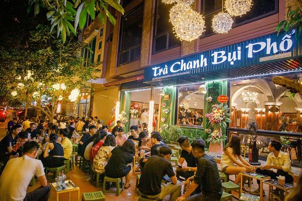 Loa cho Trà Chanh Bụi Phố, số 8 An Dương Vương, Cốc Lếu