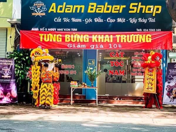 Loa goldsound lắp đặt cho Adam Baber Shop, Nguỵ Như Kon Tum.