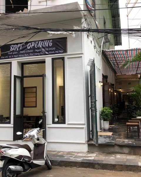 Loa nhà hàng: Goldsound lắp đặt âm thanh cho quán LÂM COFFEE, Ba Đình, Hà Nội