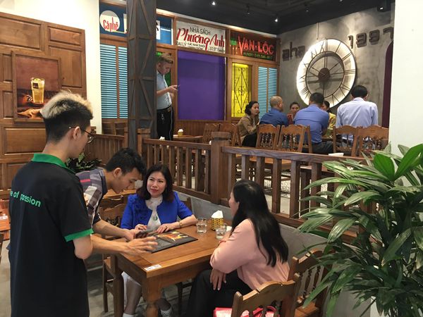 Hệ thống âm thanh cho chuỗi AHA Cafe -  Linh Đàm, Amply 4 - 6 vùng âm lượng, loa được thiết kế riêng cho quán, bật lớn không tạp âm, miễn phí công lắp đặt, bảo hành dài hạn 5 năm.