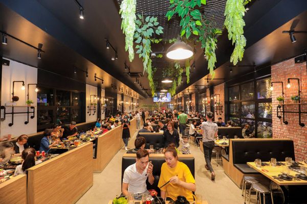 Loa nhà hàng được Goldsound lắp đặt tại Chujang Buffet Seafood,  Phương Liễu, Quế Võ, Bắc Ninh