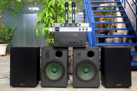 Trọn gói 6 (60 - 100m2): Dàn GoldAcoustic âm thanh chuyên nghiệp cho quán Cafe giá rẻ