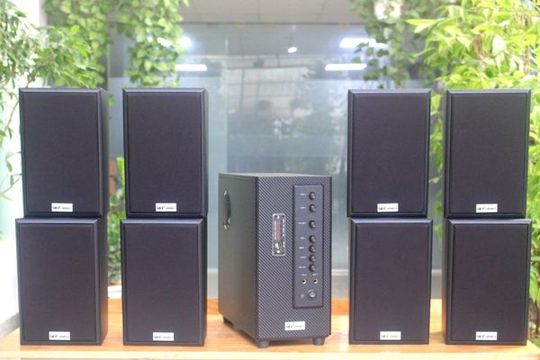 [Diện tích 160m2 + 02 Kênh] A906 Goldsound 2 vùng âm lượng 900w + 8 loa Goldsound V40C 40w, loa được thiết kế riêng cho quán, bật lớn không tạp âm, miễn phí công lắp đặt, bảo hành dài hạn 5 năm.