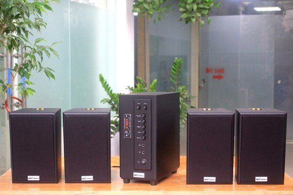 [Diện tích 80m2 + 02 Kênh] A384_SG Goldsound 2 vùng âm lượng 380w + 4 loa Goldsound V40C_SG 40w, loa được thiết kế riêng cho quán, bật lớn không tạp âm, miễn phí công lắp đặt, bảo hành dài hạn 5 năm.