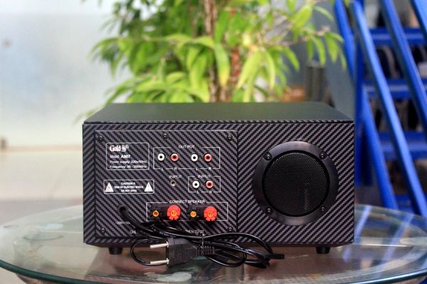 Amply A907Mi_SG ( Công suất 900w, tích hợp Micro không dây, đủ kết nối Bluetooth, RCA, AV, USB) chuyên dụng cho quán cafe Acoustic, hát karaoke...)