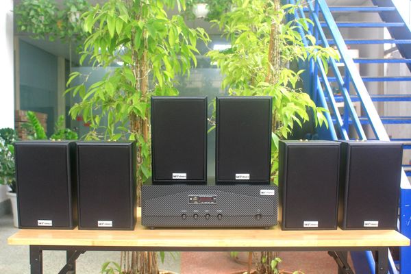 [Diện tích 120m2 + 02 Kênh] A918_SG Goldsound 2 vùng âm lượng 1200w + 6 loa Goldsound V40C_SG 40w, loa được thiết kế riêng cho quán, bật lớn không tạp âm, miễn phí công lắp đặt, bảo hành dài hạn 5 năm.