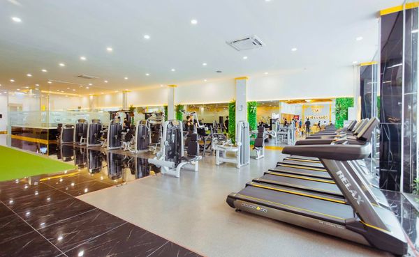 Loa cho NowFit Yoga & Fitness Center, Amply 4 - 6 vùng âm lượng, loa được thiết kế riêng cho quán, bật lớn không tạp âm, miễn phí công lắp đặt, bảo hành dài hạn 5 năm.