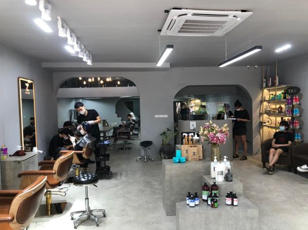 Loa cho hair Salon tại ZIO HAIR, Đội Cấn, TP Hà Nội.