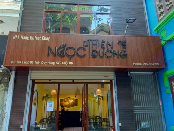 Loa cho nhà hàng Buffet chay Ngọc Thiên Đường