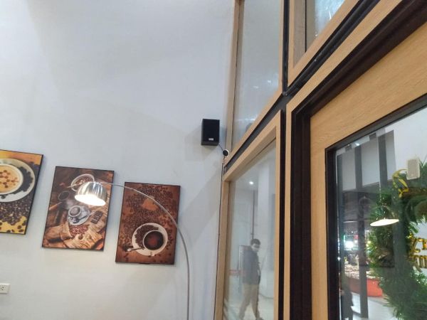 Loa cafe Goldsound hoàn thiện hệ thống âm thanh cho AROMA coffee & tea, Hà Nội