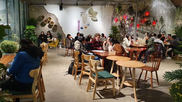 Goldsound lắp đặt âm thanh cho San Tea & Coffee, Đống Đa, Hà Nội