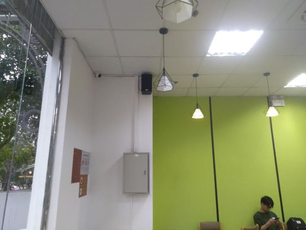 Loa cafe Goldsound triển khai âm thanh cho SAN tea & coffee, Hà Nội