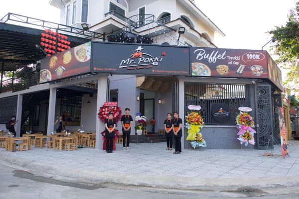 Hệ thống âm thanh cho Mr. Pokki - Korean Topokki Buffet, P. Phước Long B